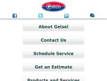 Tablet Screenshot of gogeisel.com